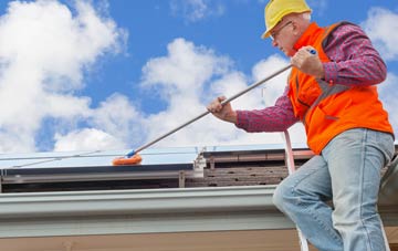 High Mickley soft wash roof cleaning